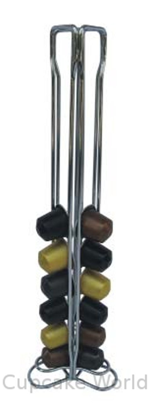 NESPRESSO COFFEE CAPSULE POD RACK STAND HOLDER FOR 30 CAPS - Click Image to Close